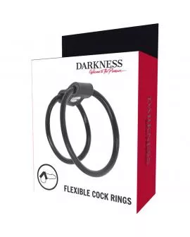 DARKNESS - Verstrengende Duo-Penisringe