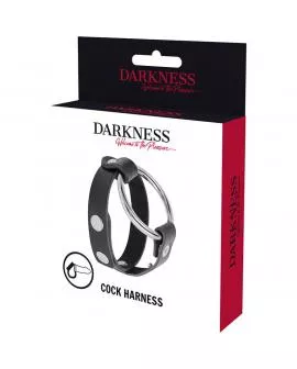 DARKNESS - BDSM Hahn- und Hodenring Erotik