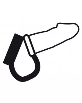 DARKNESS - BDSM Hahn- und Hodenring Erotik