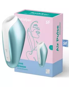 SATISFYER - LOVE BREEZE SUCCIONADOR ICE BLUE