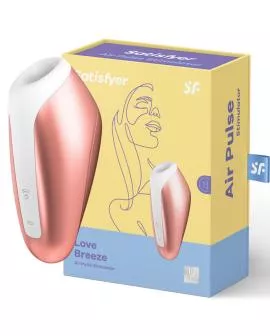 SATISFYER - LOVE SUCCIONADOR BREEZE COPPER