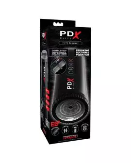 PDX Elite - Moto Gelbe Fortschrittlicher Masturbator