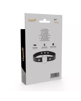 Coquette Chic Desire - Vegane Leder-Halskette Herz