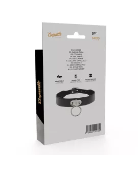 COQUETTE CHIC DESIRE - HALSKETTE AUS VEGANEM LEDER FETISCH-ACCESSOIRE