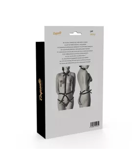 Coquette Chic Desire - Dessous-Set mit Deluxe-Nippelabdeckungen
