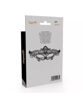 COQUETTE CHIC DESIRE - FEINE SCHWARZE SPITZENMASKE