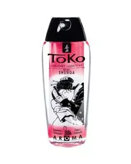 SHUNGA Toko - Erdbeer- und Champagner-Gleitgel-Aroma