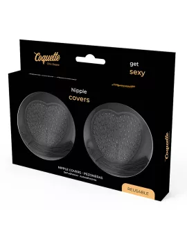 Coquette Chic Desire - Schwarze Nippelabdeckungen