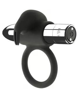 BLACK&SILVER - BURTON WIEDERAUFLADBARER RING 10 VIBRATIONSMODI