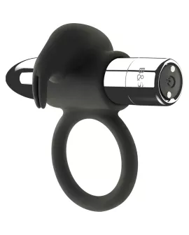BLACK&SILVER - BURTON WIEDERAUFLADBARER RING 10 VIBRATIONSMODI