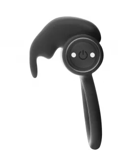 BLACK&SILVER - BURTON RING 10 VIBRATIONSMODI SCHWARZ
