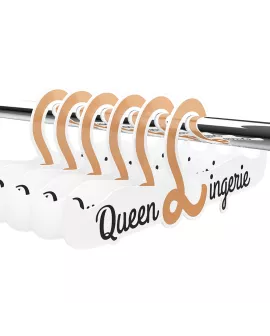 QUEEN LINGERIE Lingerie-Hänger 27,5 cm - 1 Stück