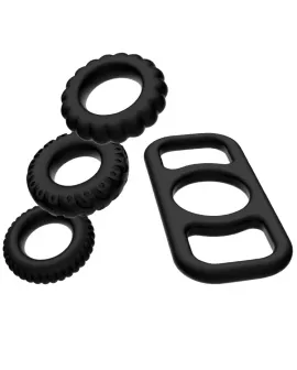 ADDICTED TOYS - COCK RING SET 4 STÜCK