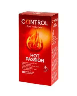 Control Hot Passion Wärmeeffekt - 10 Einheiten