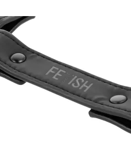Fetish Submissive - Handschellenverbindung aus veganem Leder
