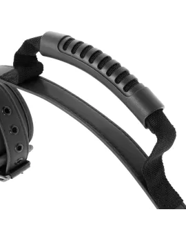 FETISH SUBMISSIVE - Handschellen mit Neopren-Futter und Griff
