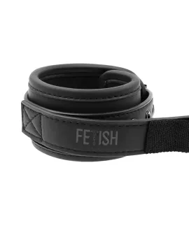 FETISH SUBMISSIVE - Handschellen mit Neopren-Futter und Griff