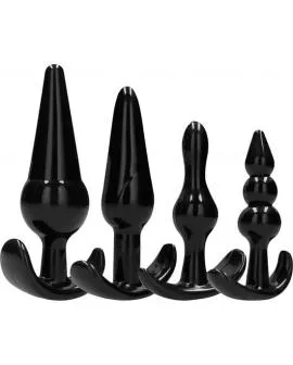 Addicted Toys - Set aus 4 Analplugs für Erotik