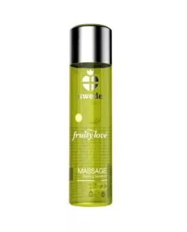SWEDE Fruity Love Massageöl - Wärmend Vanille Goldbirne 60 ml
