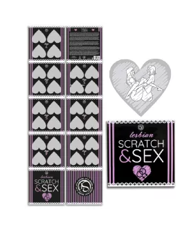 SECRETPLAY Scratch & Sexspiel - Lesbische Stellungen Paare