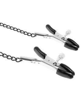 FETISH SUBMISSIVE - KNEBELRING MIT NIPPELKLEMMEN