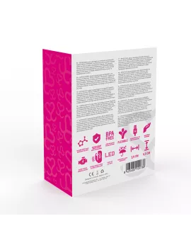 Moresa - Brad Premium Silikon Wiederaufladbar Rosa