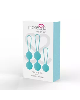MORESSA Osian Set Premium - Türkis Silikon