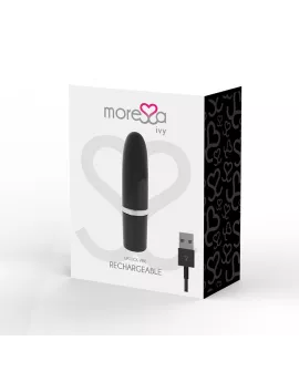 MORESSA Ivy Vibrator Stimulator - Reise Schwarz