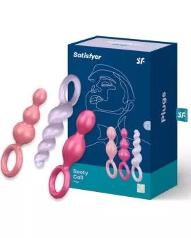 Satisfyer Analstöpsel Set - 3er Tricolor