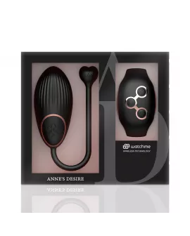 ANNES DESIRE - EGG FERNBEDIENUNGSTECHNOLOGIE WATCHME SCHWARZ/GOLD