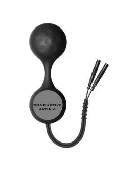Electrastim - Lula Silikon Schwarz Kegel-Exerciser