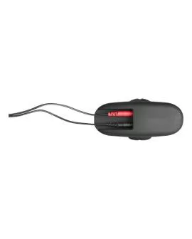Electrastim - Schwarzer Silikon Rocker Butt Plug Mittel