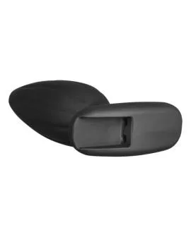 Electrastim - Schwarzer Silikon Rocker Butt Plug Mittel