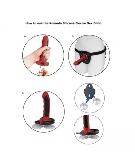 ELECTRASTIM - SILIKON FUSION KOMODO DILDO