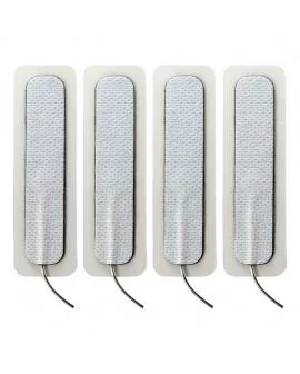 ELECTRASTIM - 4 X LANGE SELBSTKLEBENDE PADS 1.5 CM X 7.5 CM