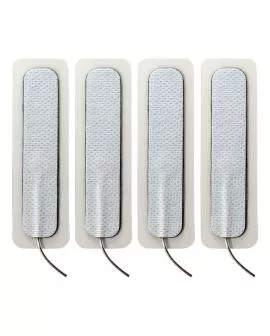 Electrastim - 4x Lange Selbstklebende Pads 1,5 cm x 7,5 cm