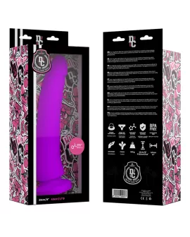 Delta Club Toys Lila Dildo - Medizinisches Silikon 23 cm - 4,5 cm