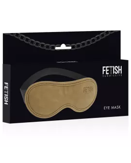 Fetish Submissive Origen - Vegane Ledermaske Neoprenfutter