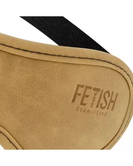Fetish Submissive Origen - Vegane Ledermaske Neoprenfutter