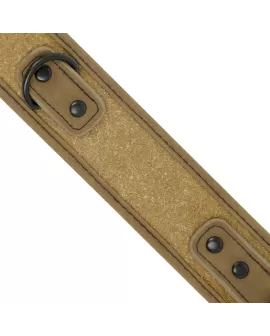 Fetish Submissive Origen - Neopren-Halskette mit Kette