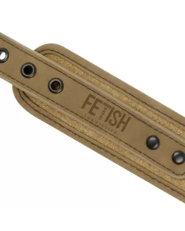 Fetish Submissive Origen - Neopren-Halskette mit Kette
