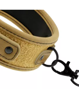 Fetish Submissive Origen - Neopren-Halskette mit Kette
