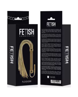 Fetish Submissive Origen - Peitsche aus veganem Leder