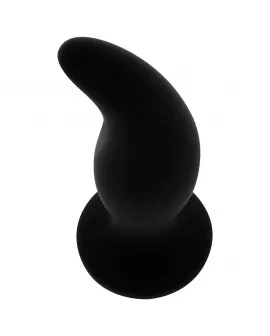 OHMAMA - GEBOGENER SILIKON-ANALSPlug P-Punkt 12 cm