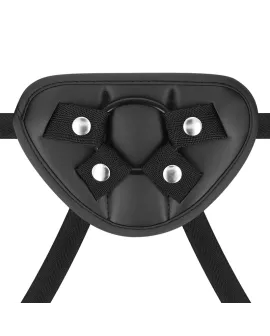 Cyber Silicock - Strap-On-Gurt mit 3 Gratisringen