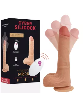 Cyber Silicock Mr. Rick - Realistischer Dildo Fernbedienung 20,9 cm