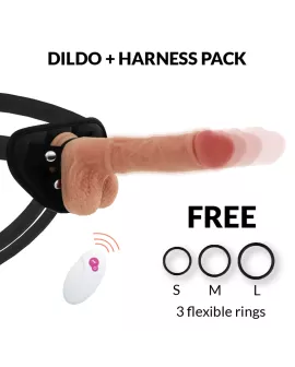 Cyber Silicock - Strap-On Master Huck Fernbedienung