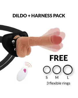 Cyber Silicock - Strap-On Mr. Rick Fernbedienung