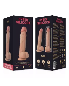 Cyber Silicock Saul - Realistischer Silikon Dildo 21 cm