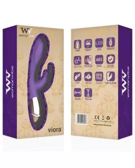 WOMANVIBE - VIORA SILICONE RECHARGEABLE VIBRATOR
